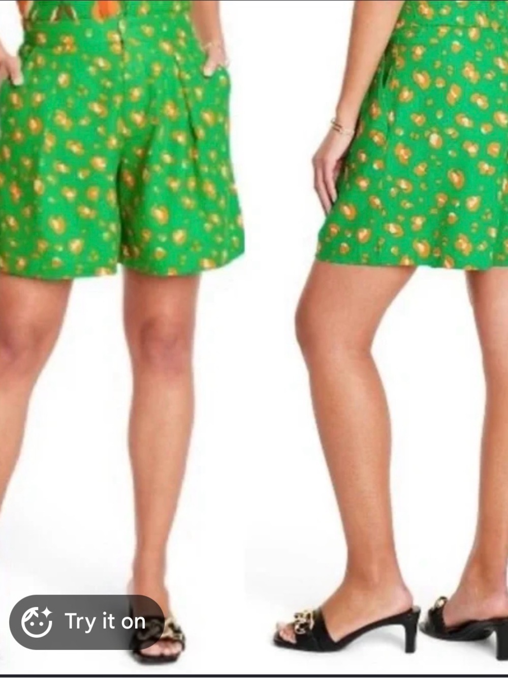 Tabitha Brown & Target collab “Animal Print” shorts